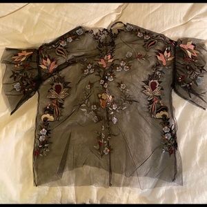 SOLD | Zara Sheer Top